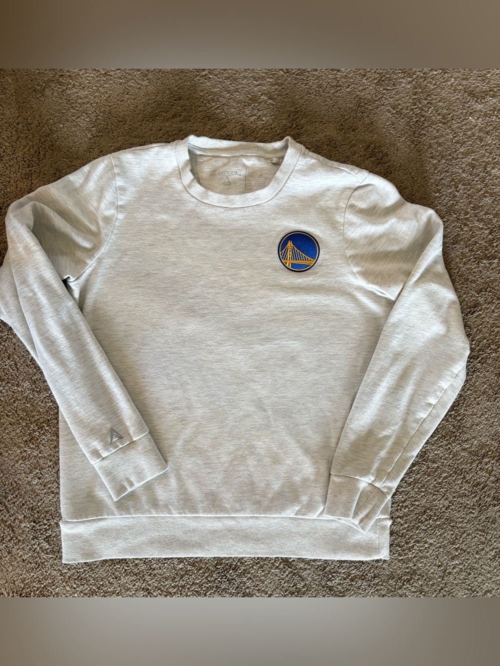Light Gray Crewneck Sweatshirt